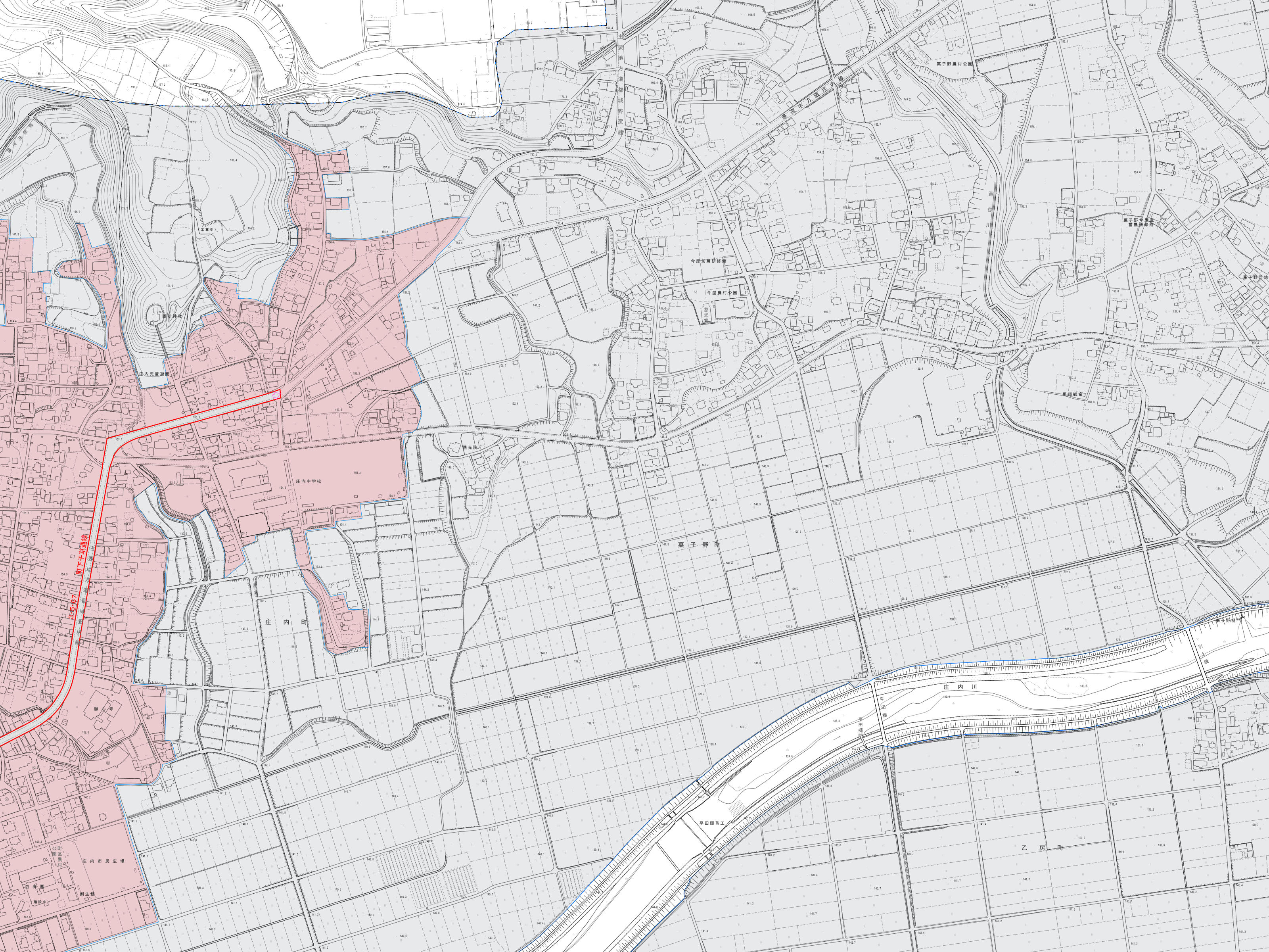 都城市 都市計画図閲覧システム