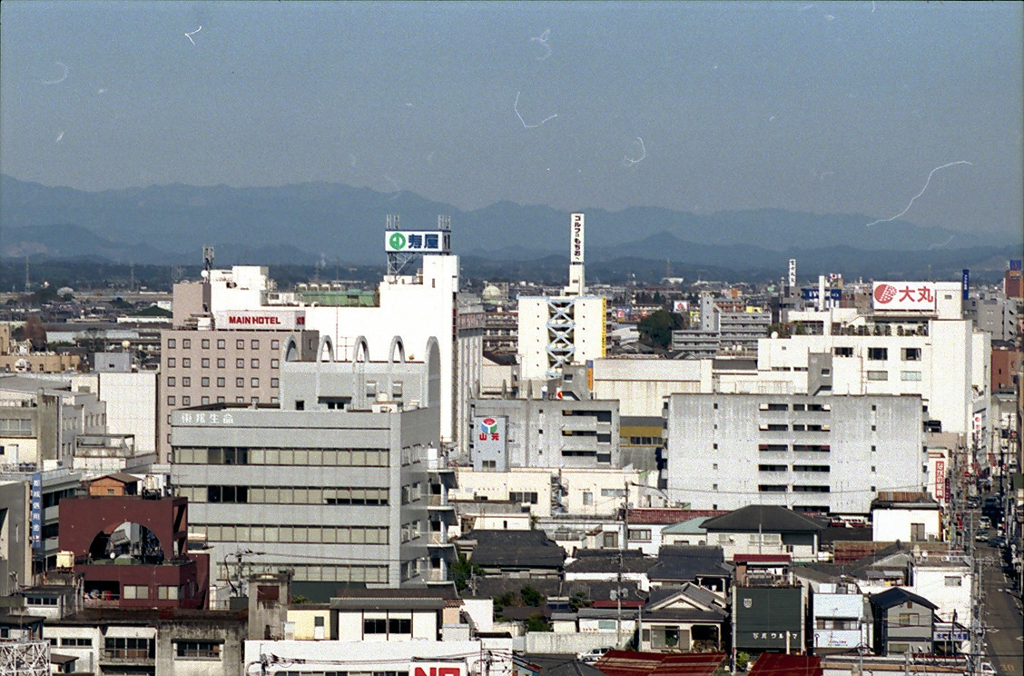中心市街地街並み