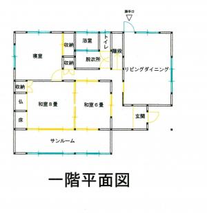 空き家バンク35　間取り1