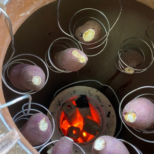 焼き芋製造工程