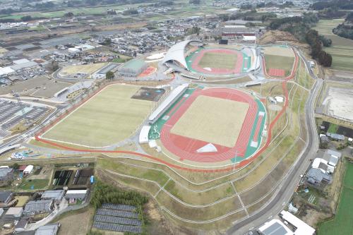霧島酒造スポーツランド都城の全体写真