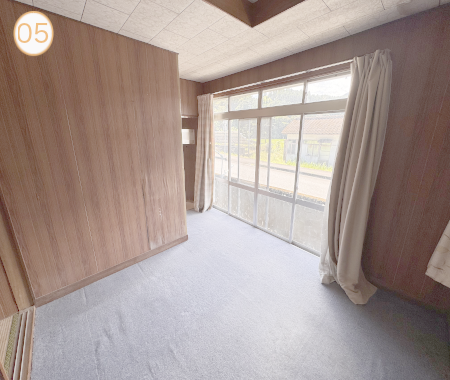 5帖和室カット02 床の間部分の圧迫感があります。