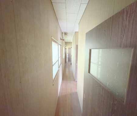 廊下 トイレまで一直線の廊下です。
