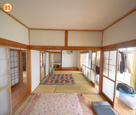 4.5帖和室 ズドーンと6帖二間です。