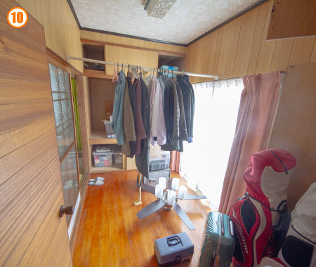  洋室　カット02 収納は多いです。