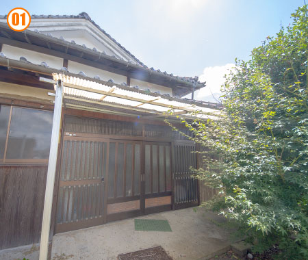 ⚫︎玄関（外）