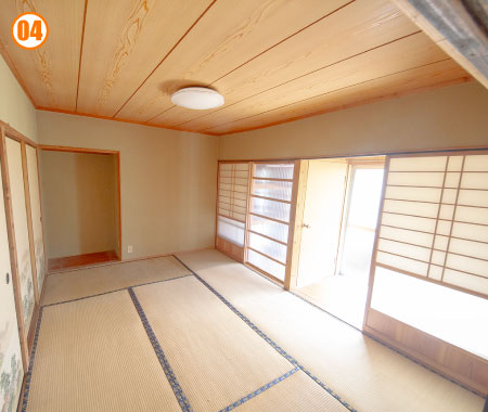 6帖和室　カット01 床の間っぽい凹みありますが...床の間なのか？？