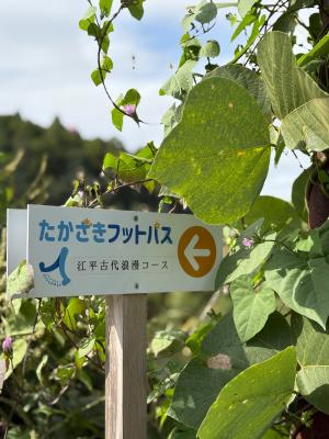 フットパス看板