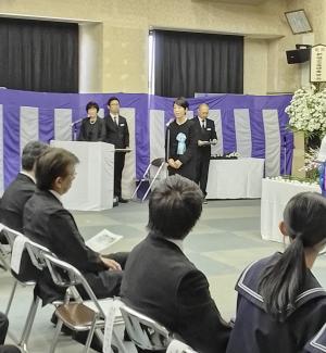 来賓あいさつ②