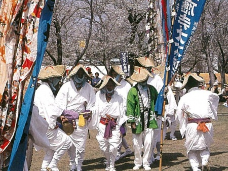 正応寺の大太鼓踊1