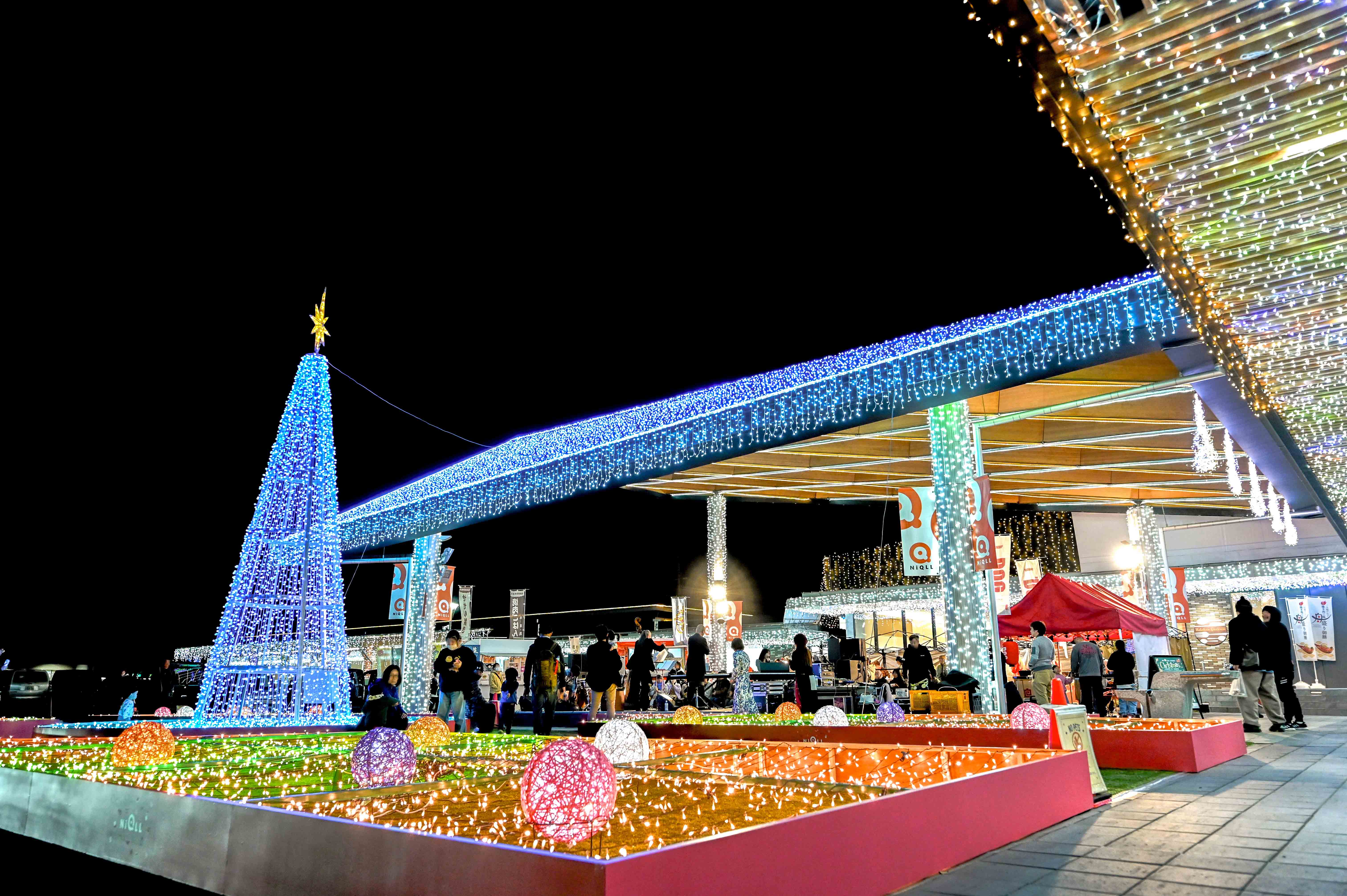 道の駅都城NiQLLイルミネーション-5枚目-