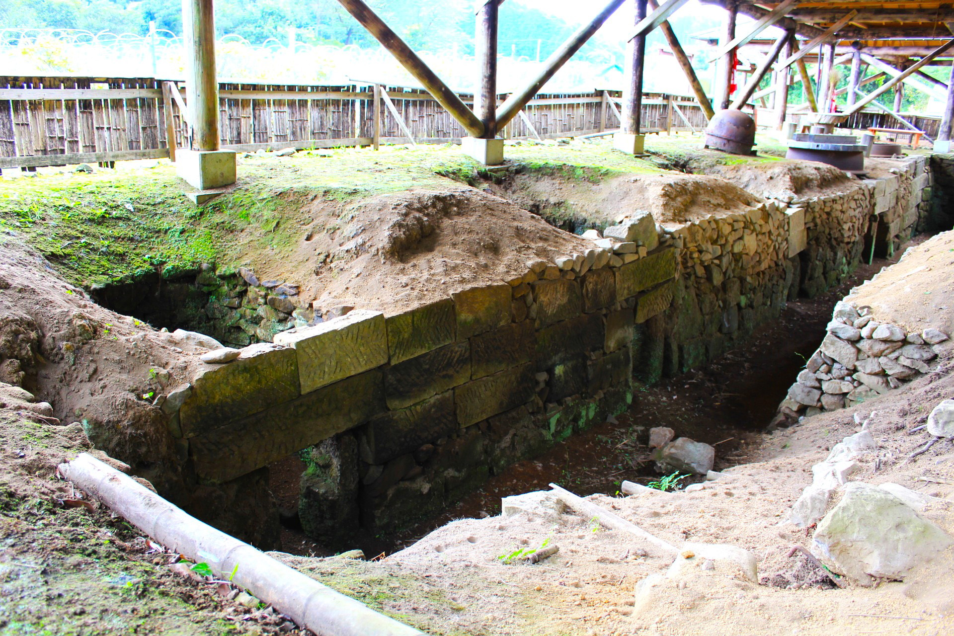 島津寒天工場跡