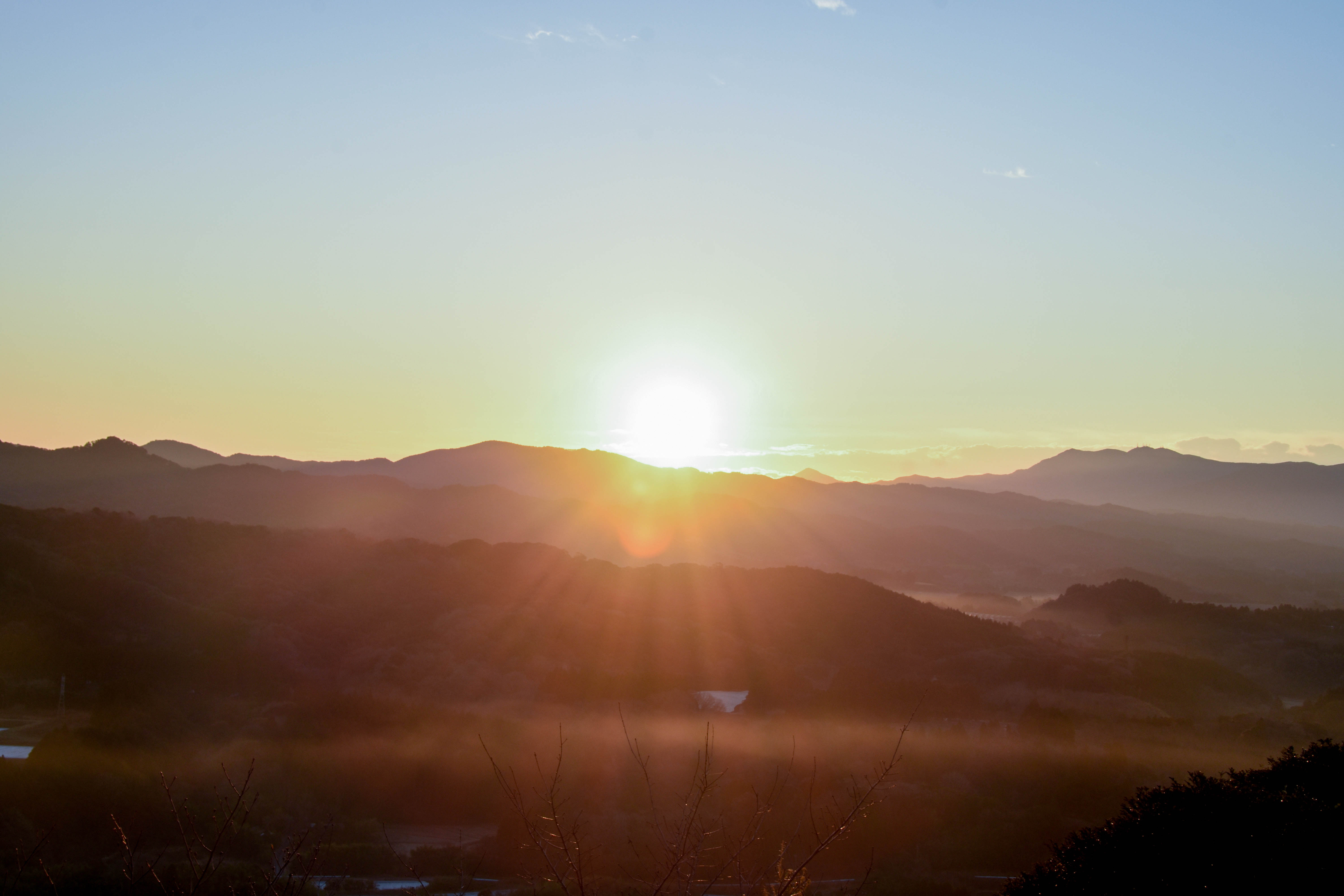 木場城史跡公園日の出-2枚目-