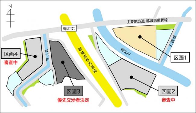 梅北インター工業団地区画図(20260305)