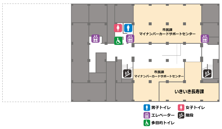フロアマップ地下1階