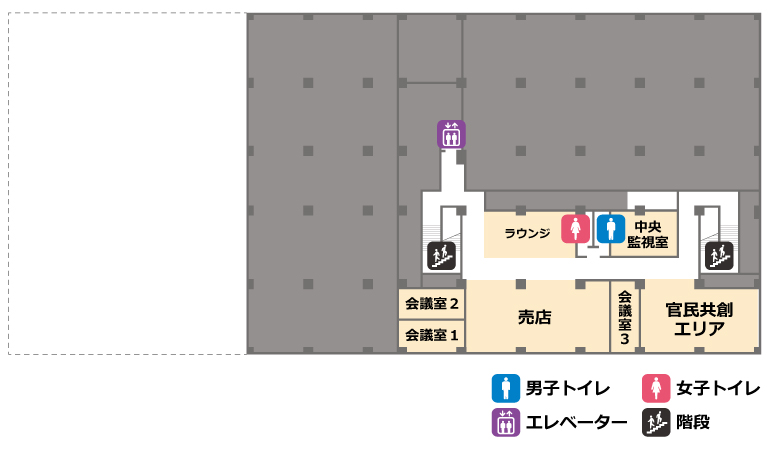 フロアマップ地下2階