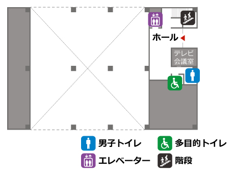 フロアマップ南別館1階
