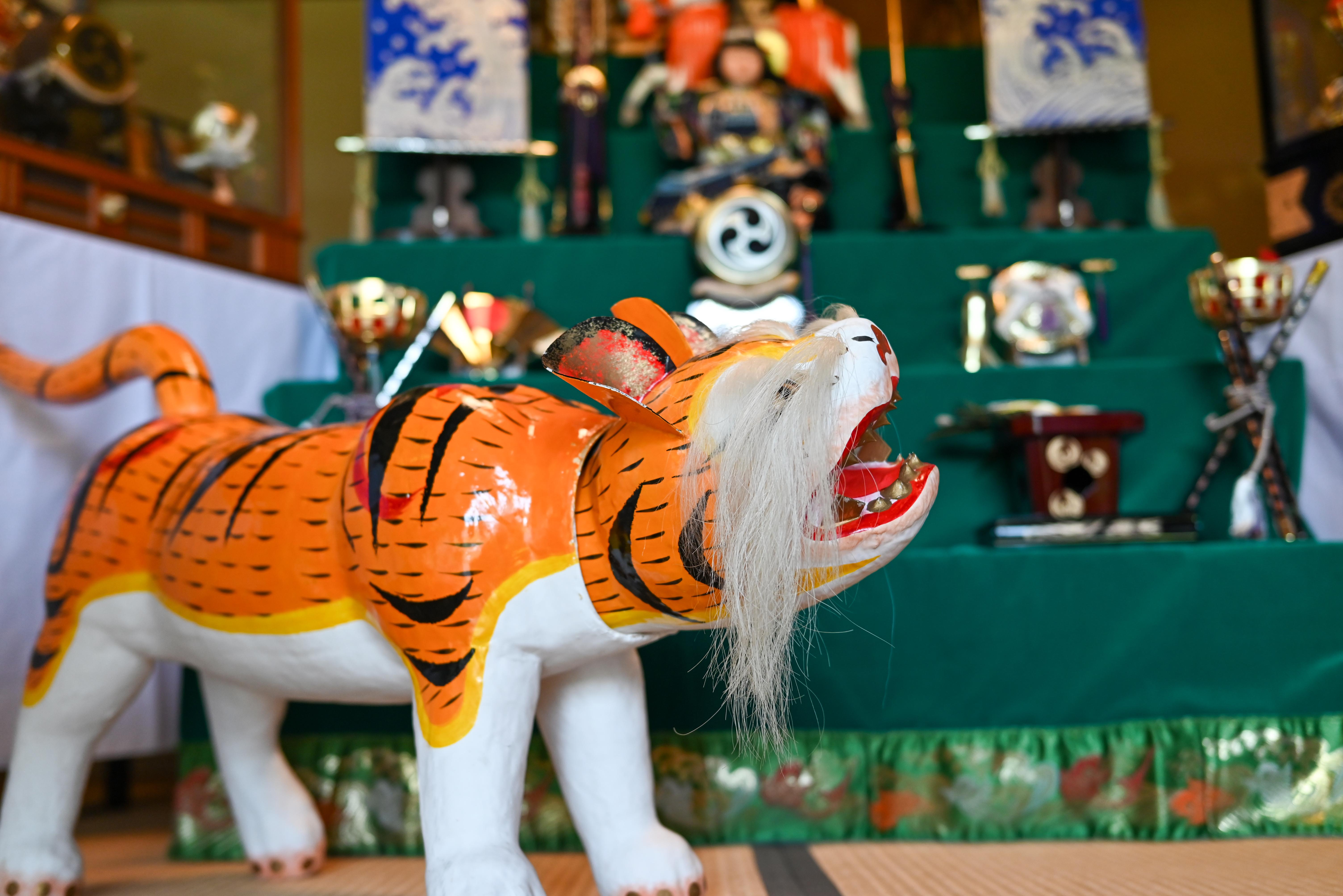 都城島津邸五月人形展-2枚目-