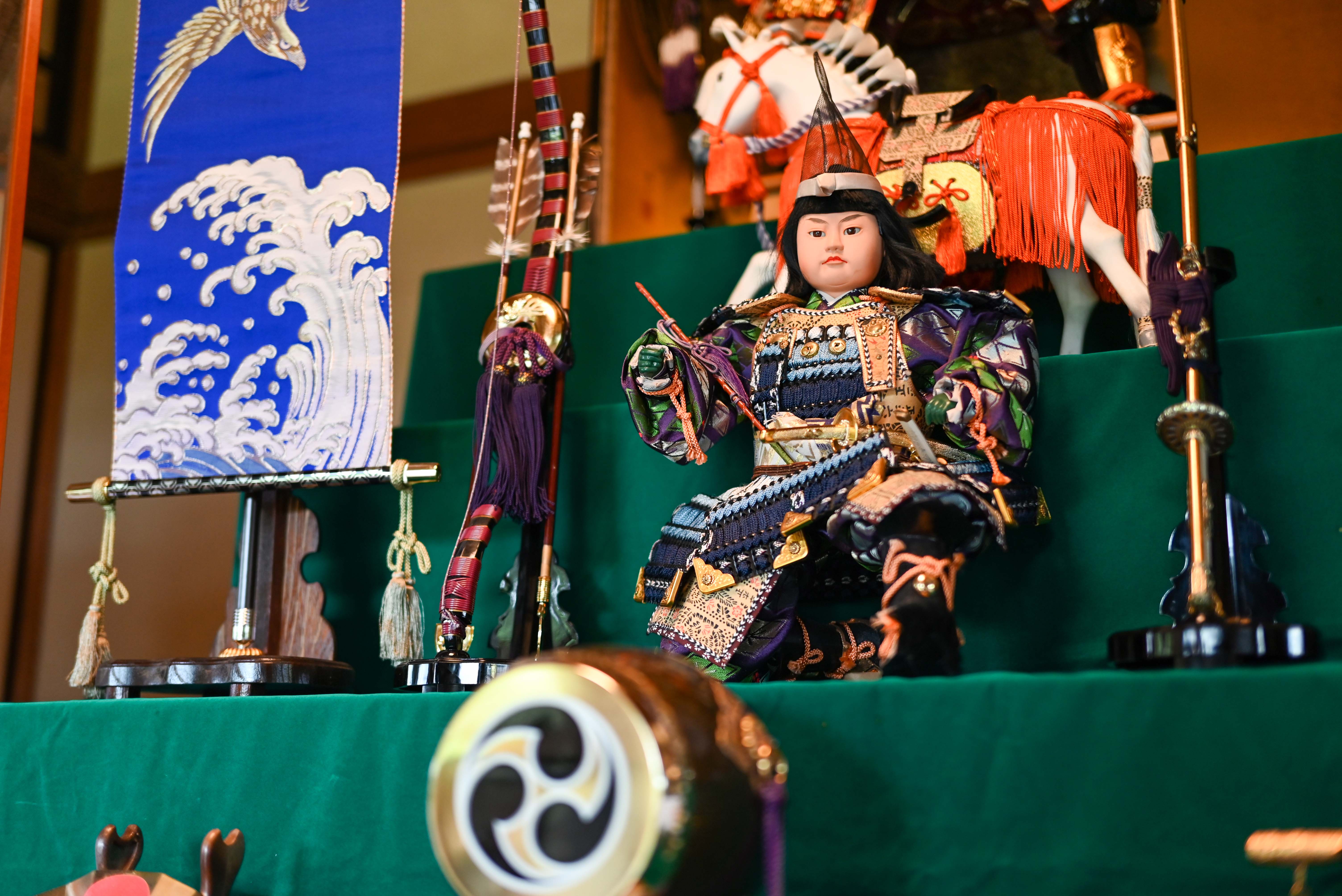 都城島津邸五月人形展-3枚目-