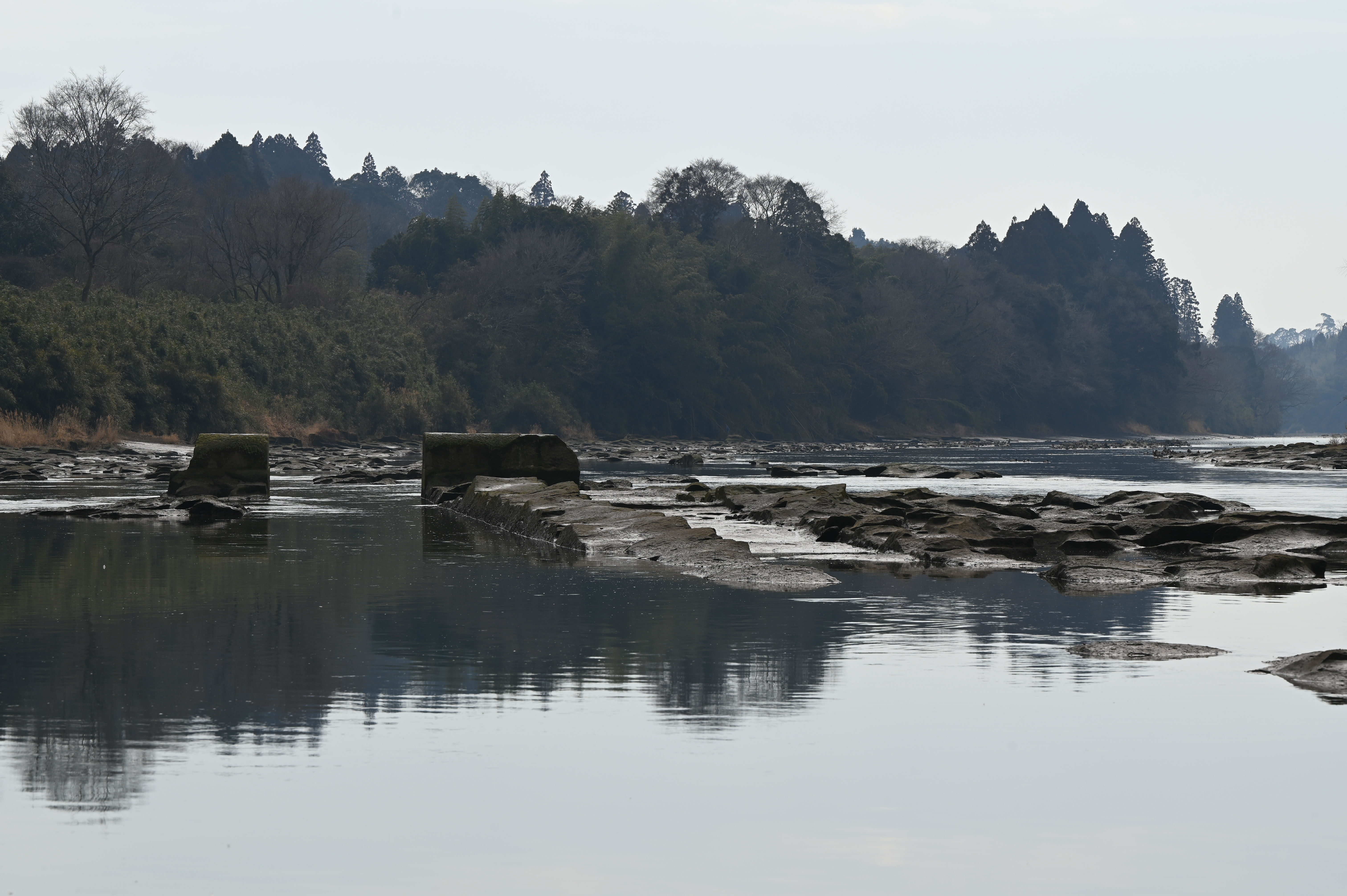 広報都城令和8年2月号届けたい都城の風景「観音瀬水路」の写真