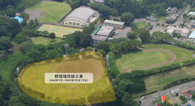 山田運動公園野球場