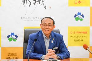 令和8年10月6日(火曜日)の定例記者会見の写真