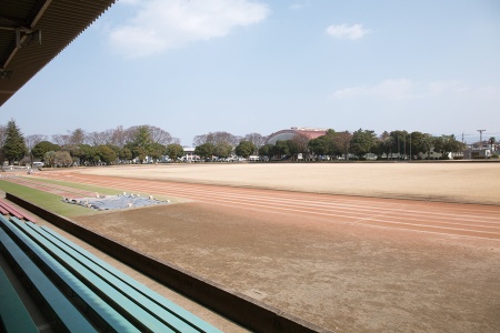 陸上競技場の画像