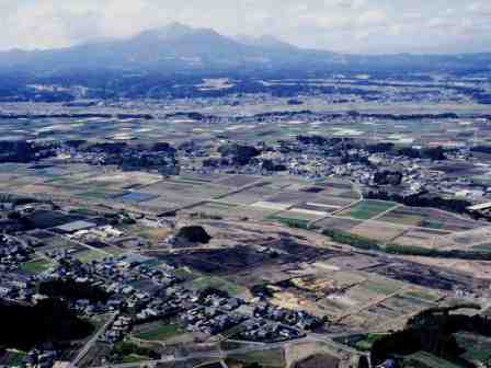 平田遺跡空撮