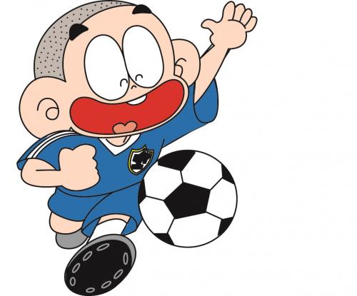 ぼんちくんイラスト サッカー1 宮崎県都城市ホームページ