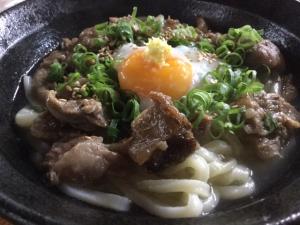 すじうどん