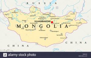 モンゴル地図