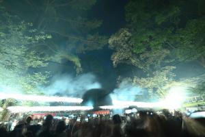 科長神社のからくり花火-2枚目-
