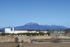 霧島山と北消防署