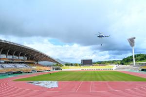 防災訓練（山之口運動公園）-1枚目-