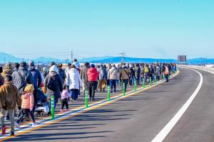 都城志布志道路開通記念ウォーキング大会