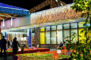 道の駅都城NiQLLイルミネーション(2024)-2枚目-