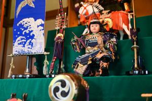 都城島津邸五月人形展-3枚目-
